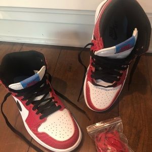 Nike Jordon Spider-Man sneakers